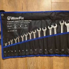 Combination Spanner Set 15-Piece 6-21 mm