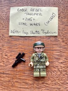Lego minifigure Endor Rebel Trooper sw0645 - 2015
