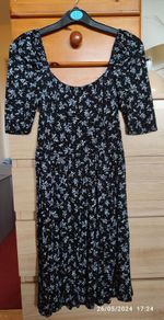 Size S/M Black summer dress