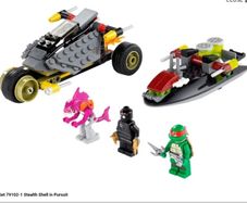 Lego Teenage Mutant Hero Turtles 79102 Stealth Shell in Pursuit