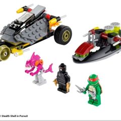 Lego Teenage Mutant Hero Turtles 79102 Stealth Shell in Pursuit