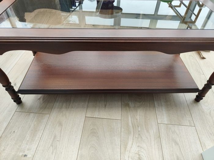 Mahogany coffee table