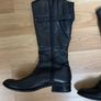 Genuine Leather High boots, size 37(4) Image 3