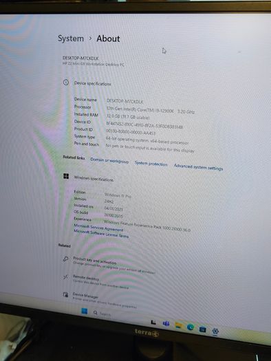 HP Workstation Z2 Mini G9 Core i9-12900K (12th Gen) 3.20GHz 32GB 2TB NVMe SSD Windows 11 Pro (UHD Ghraphics 770 RTX NVIDIA A2000) Warranty Until 2028