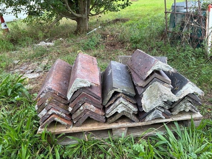 old ridge tiles