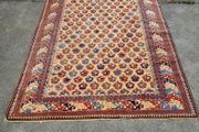 Antique persian tribal rug 9.4ft x 6.6ft