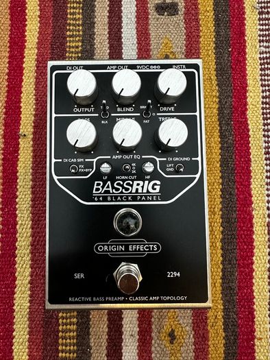 Origin Effects BASSRIG '64 Black Panel - Present - Black
