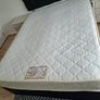 King size bed with mattress Image 6