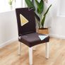 Removable Elastic Stretch Slipcovers Short Dining Room Chair Seat Cover Protect Image 2