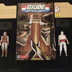 GI JOE - BOTH Resolute Storm Shadows and comic