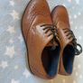 Next Younger Boys Leather Brogue shoes UK size 12 Image 3