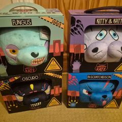 4 Large Kreepy Katz Plush