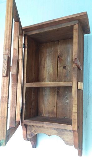 NEW Rustic Floating Shelf Display / Storage