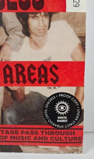 Barbara Charone access all areas proof copy book