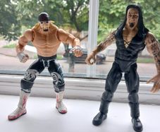 Hollywood Hogan and Undertaker WWE WWF
