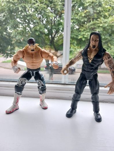 Hollywood Hogan and Undertaker WWE WWF
