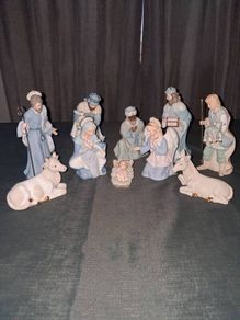 Christmas Nativity porcelain set