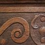 Antique French Linen Press Image 9
