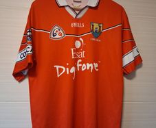 Cork Jersey. Official Oneills Cork GAA Jersey Year 2000 To 2002. Authentic Original From Year 2000. Not A Modern Day Remake.  Collect In Dublin Or Receive Via Post.
