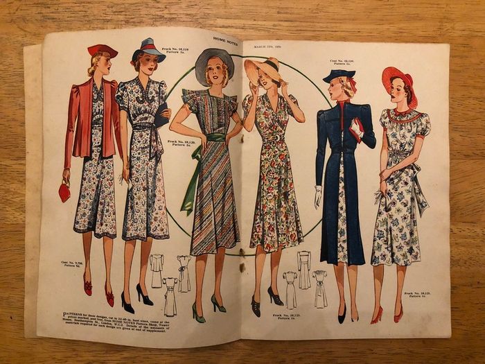 Vintage 1938 Home Notes Magazine