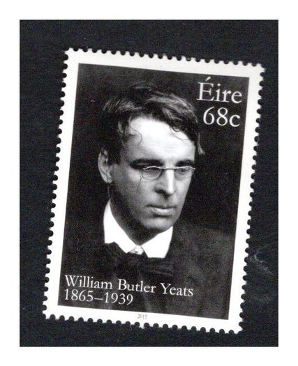2015 Ireland 150th Anniversary of the Birth of WB Yeats Commemorative Stamp Mint Never Hinged (MNH)