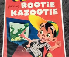 3-D-ell #1 Rootie Kazootie Dell Comics 1953 Golden Age 3D Comic