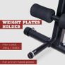 Foldable Weight Bench with Resistance Ropes, Adjustable Dumbbell Bench Sit Up Ab Bench for Multiuse Workout Image 5