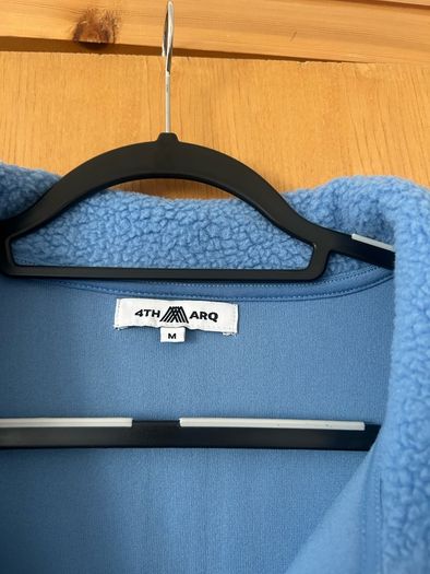 4th Arq Lennox Half Zip Fleece in Aqua