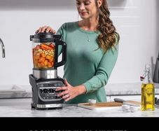 10 Auto-iQ Programs, 1.7L Glass Jug, Hot & Cold Blender, Built-In Heating Element, Tamper, Cleaning Program & Brush, 1000W, Black