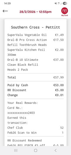 Oral B iO refill brand new with shop receipt.