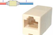 New RJ45 Network Connector Ethernet LAN Extension Cable Coupler Adapter #319