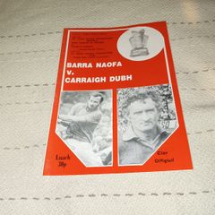 1982 Rare Gaa Programme For Sale Here Free Post