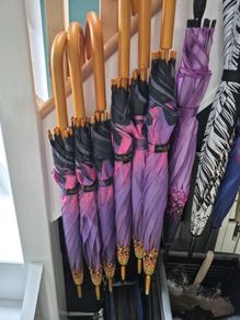 Assorted bridal umbrellas
