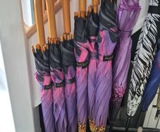 Assorted bridal umbrellas
