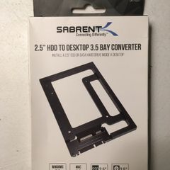 2.5 inch HDD to desktop 3.5 Bay Converter