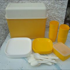 Vintage Keter 6 person Picnic Set in Carry Box