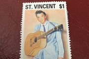 Rare postage stamp - Elvis Presley