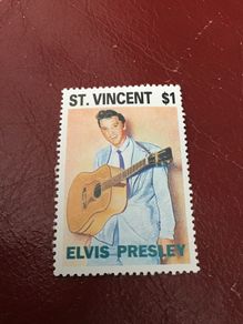 Rare postage stamp - Elvis Presley