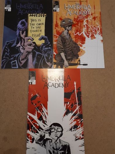 Umbrella Academy Vol. 2: Dallas complete mini series 1st prints 1-6 of TV show comics