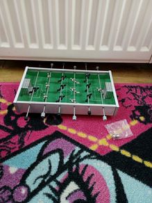 Mini foosball table