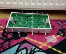 Mini foosball table