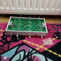 Mini foosball table