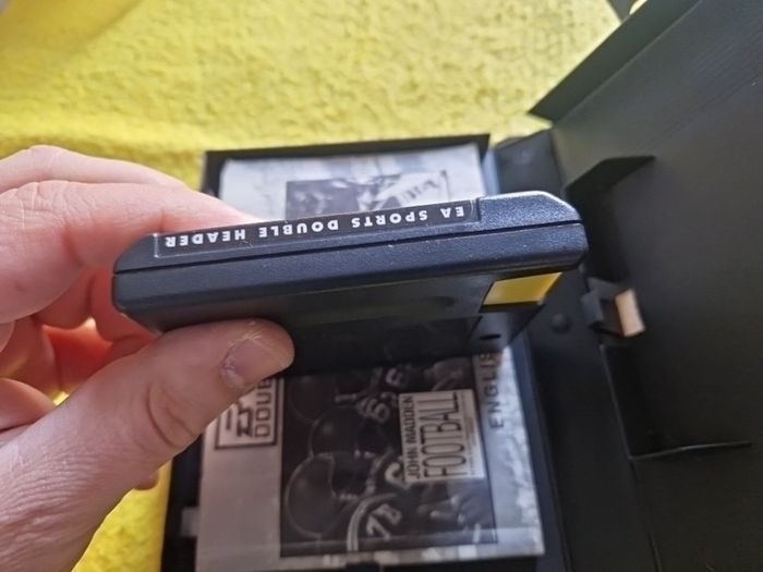 Ea Sports Double Header Hockey plus John Madden Football Arcade Retro Games Original