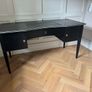 Beautiful Desk with Leather Inlay Image 2