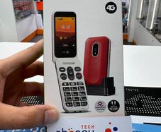 Doro Leva L20 4G Flip Phone | Simple Easy Phone | Boxed | Senior Friendly
