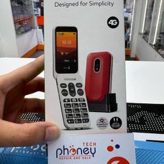 Doro Leva L20 4G Flip Phone | Simple Easy Phone | Boxed | Senior Friendly