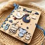 Birth keepsake card for baby boy or girl Image 6