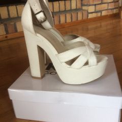 High heels sandals
