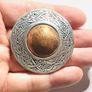 Celtic Brooch TREE OF LIFE Pewter Copper Traditionally Hand Crafted Image 5