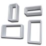 Wall Cube Shelves 8 pcs White Image 6